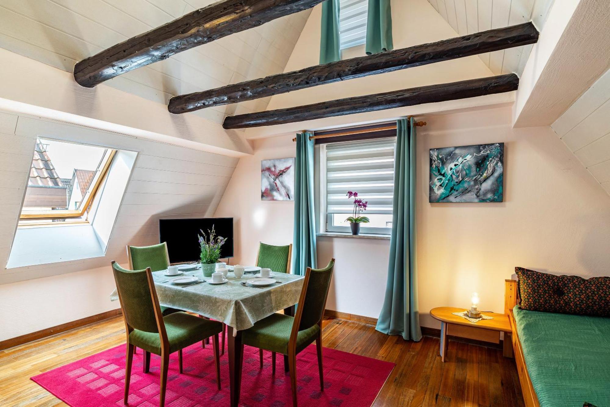 Ferienwohnung Blaues Haus Ubstadt-Weiher Exterior foto